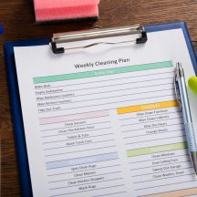 Suggested Cleaning Schedule for Child Care Centers